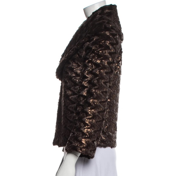 Alice + Olivia Faux Fur Jacket - Picture 4 of 7